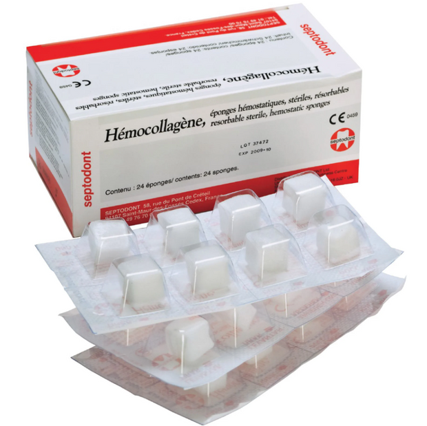 Hemocollagene Sponges 24pk