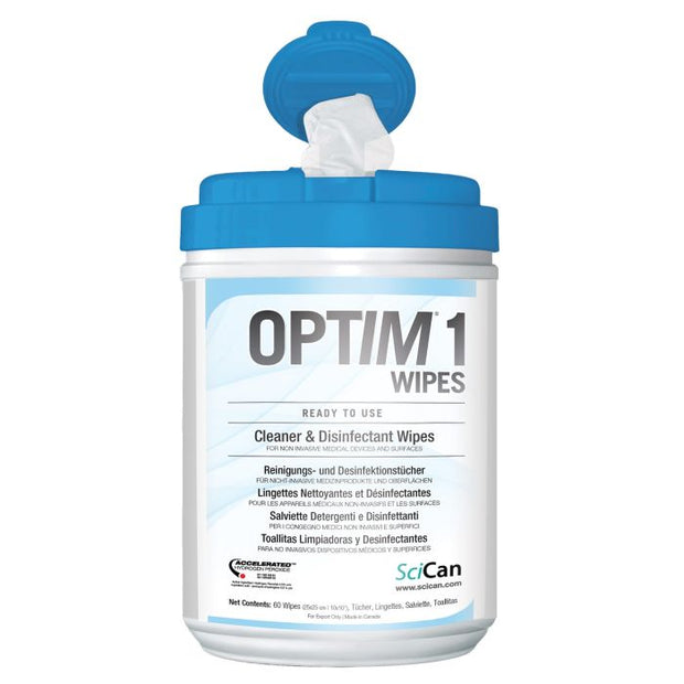 SciCan OPTIM 1 Wipes - Large (60)