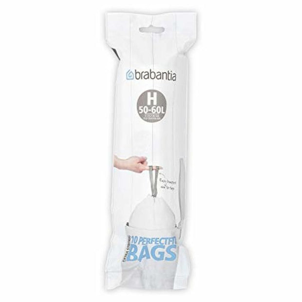 Brabantia PerfectFit Bags (Uniform Transportation) Code H: 50-60 Litre (10)