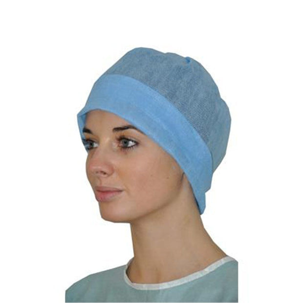 Safewear Premium Viscose Universal Caps - Blue (100)