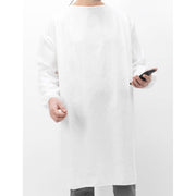 Autoclavable & Washable White Long Sleeve Gown