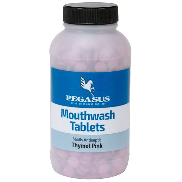 Pegasus Mouthwash Tablets - Thymol Pink (1000)