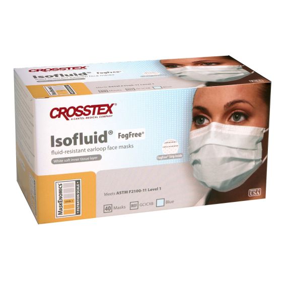 Isofluid FogFree® Earloop Masks