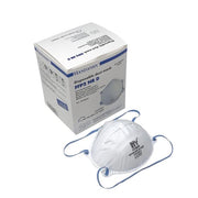 FFP2 White Moulded Respirators - Latex-Free Head Straps (20)