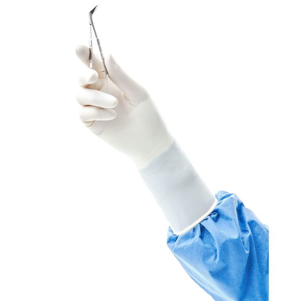 Blue Surgical Gloves - 4