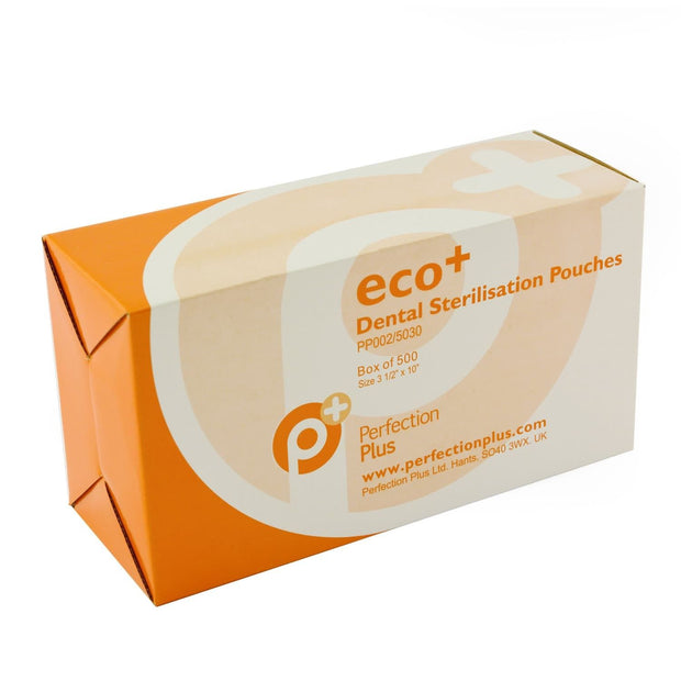 Eco+ Sterilisation Pouches 86mm x 253mm (500)