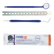 MDDI Orthodontic 3 Piece Examination Kits With CPITN-C - 100 Kits