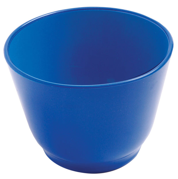 Flexible Alginate Mixing Bowl - Blue