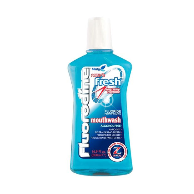 Fluorodine Mouthwash: Active Fresh - 500ml