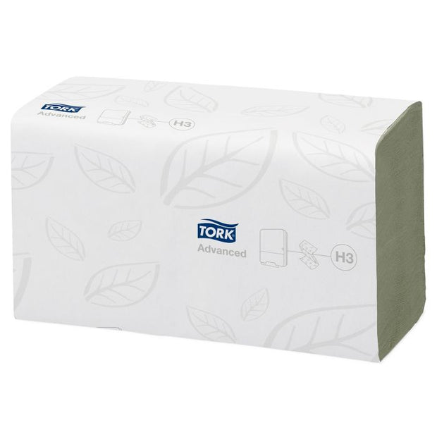 Tork Advanced Z Fold Green Handtowels 3750 (15 x 250)