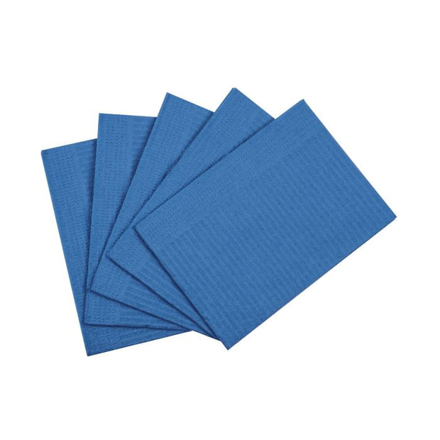 Medibase Disposable Bibs: Blue Azure (500)