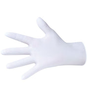 Medibase White Nitrile Powder Free Gloves - S (100)