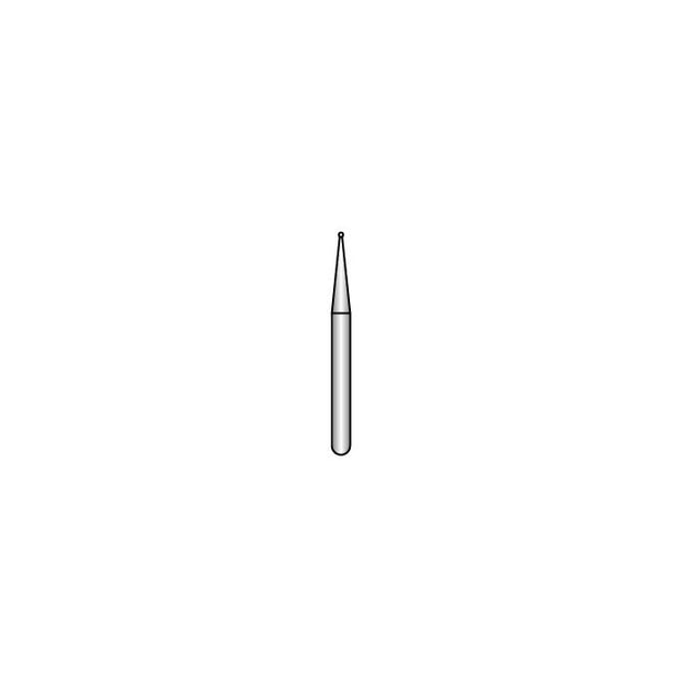 Ash Steel Burs: Round RA 1/2 - 0