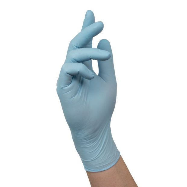 Ergoform Blue Nitrile Gloves - XL - 5