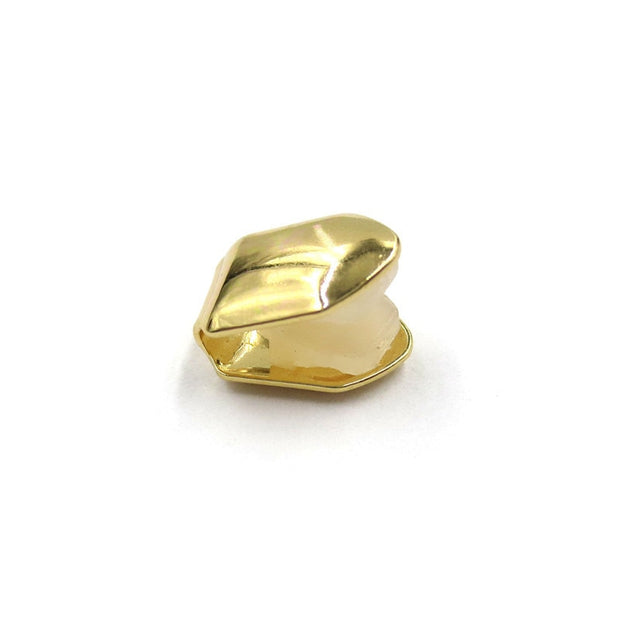 Gold Plated Hip Hop Single Tooth