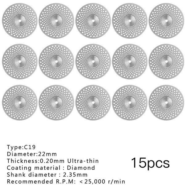 Dental Cutting Disc Burs