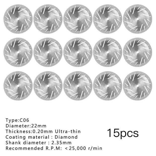 Dental Cutting Disc Burs