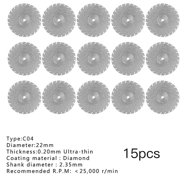 Dental Cutting Disc Burs