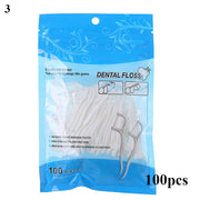 Dental Flossing Picks - 4