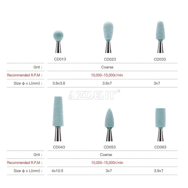 Ceramic Polishing Burs - 2