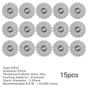 Dental Cutting Disc Burs