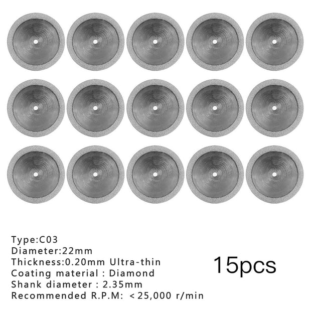 Dental Cutting Disc Burs