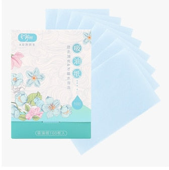 Facial Oil Blotting Paper Sheets