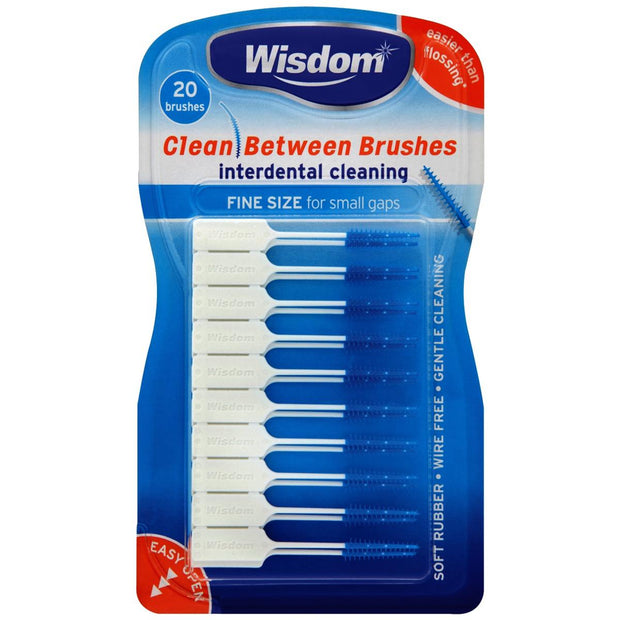 Clean Between Interdentals Fine Blue 20pk x12