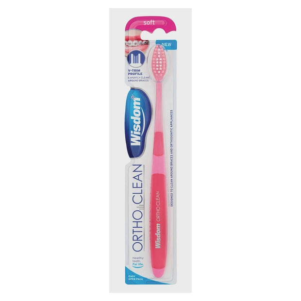 Wisdom Ortho Clean Toothbrush 10pk