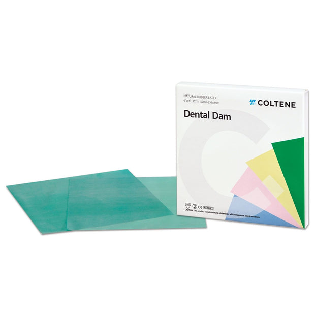 Hygenic Dental Dam: Standard Size - Medium Green (36)