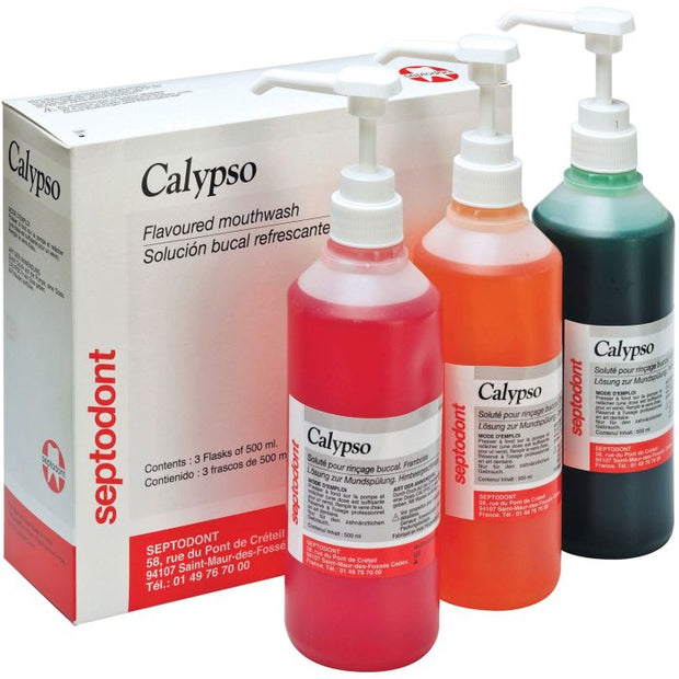 Calypso Mouthwash Mint 3 x 500ml