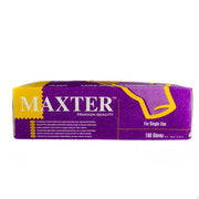 White Latex Gloves | Maxter Powder Free Latex Gloves - L (100) - 2