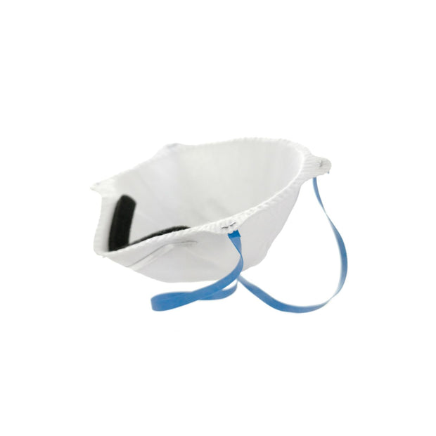 FFP2 White Moulded Respirators - Latex-Free Head Straps (20)