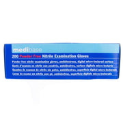 Medibase Blue Nitrile Powder Free Gloves - S (200)