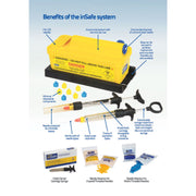 inSafe: 3 Syringe Surgery Kit - O Ring Aspirating - Thumb Ring