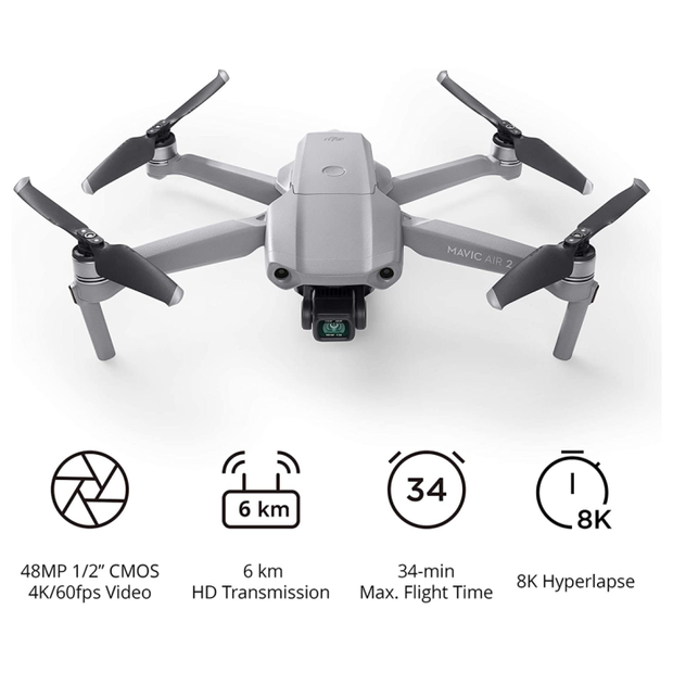 Loyalty Points Programme - DJI Mavic Air 2 Drone - Fly More Combo