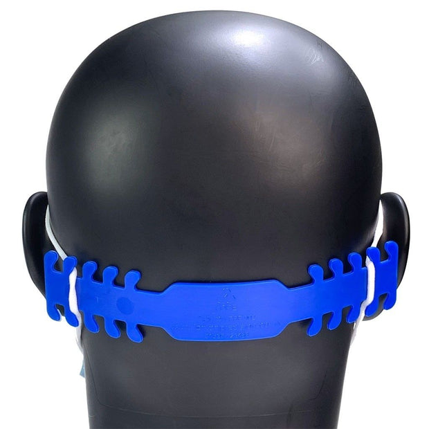 Face Mask Ear Guard Strap Fastener - Blue (5)