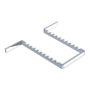 Nichrominox Aluminium Instrument Holder: For 18x14cm Trays - 10 Instruments