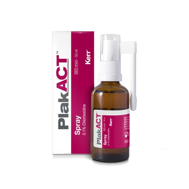 PlakACT Oral Spray: 0.1% Chlorhexidine - 50ml