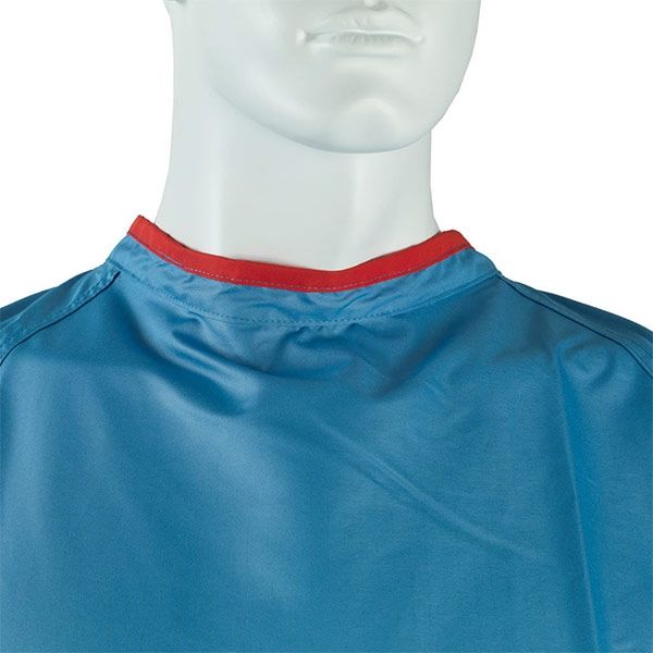 Pluritex Autoclavable Waterproof Blue Surgical Gown - Small