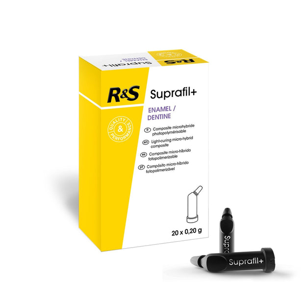 R&S Suprafil+ Composite: 20 x 0.2g Capsules - Dentine - Shade A3