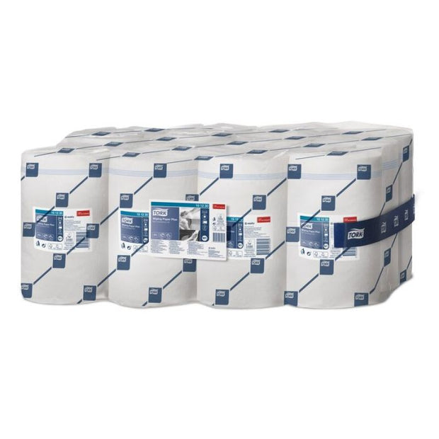 Tork Wiping Paper Plus Mini Centrefeed Rolls (12)