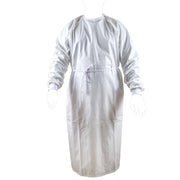 Washable Waterproof White Surgical Gowns - Pack of 3