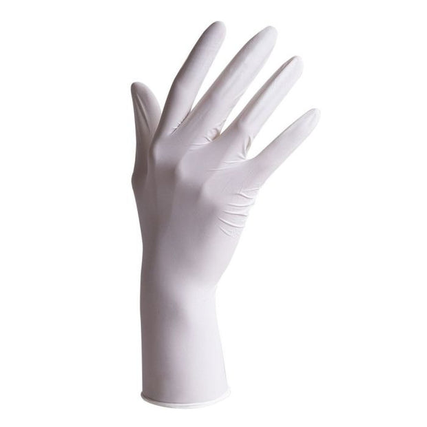 Medibase White Nitrile Powder Free Gloves - M (100)